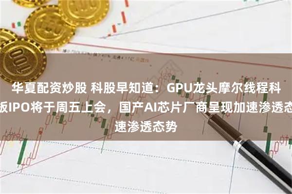 华夏配资炒股 科股早知道：GPU龙头摩尔线程科创板IPO将于周五上会，国产AI芯片厂商呈现加速渗透态势